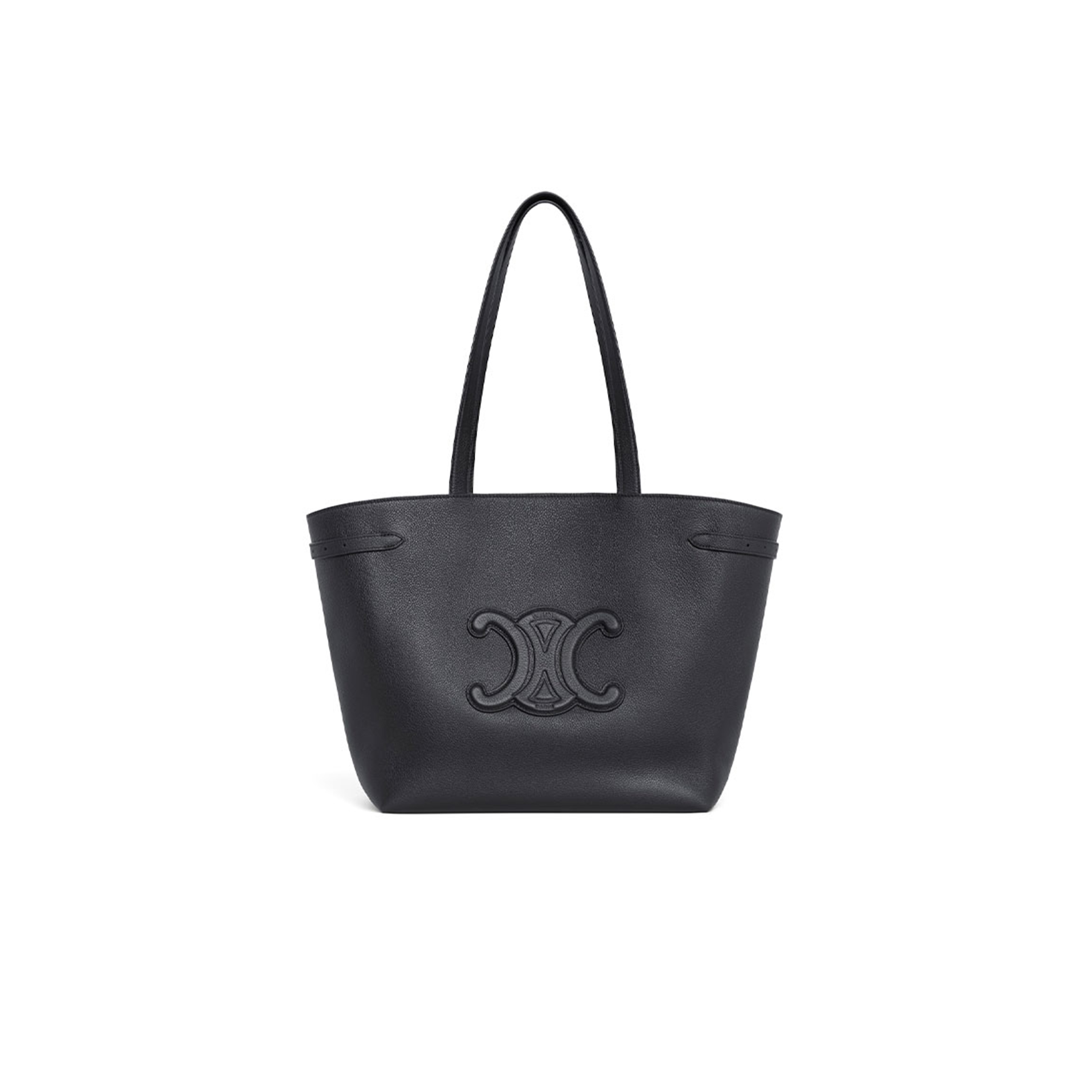 Ce1i*e medium cabas anaÏs cuir triomphe in grained calfskin 116853eny.38no (54*29.5*15cm)